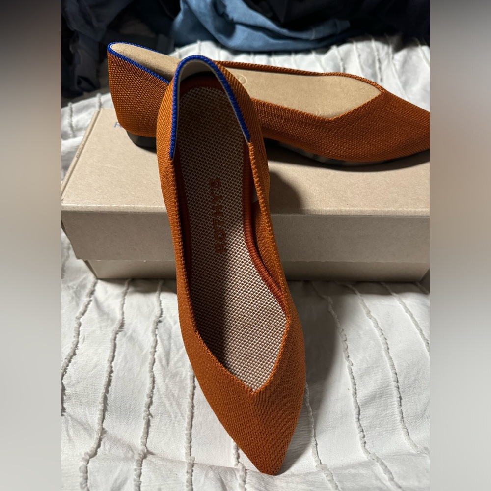 Rothy's The Point, Brandy Orange